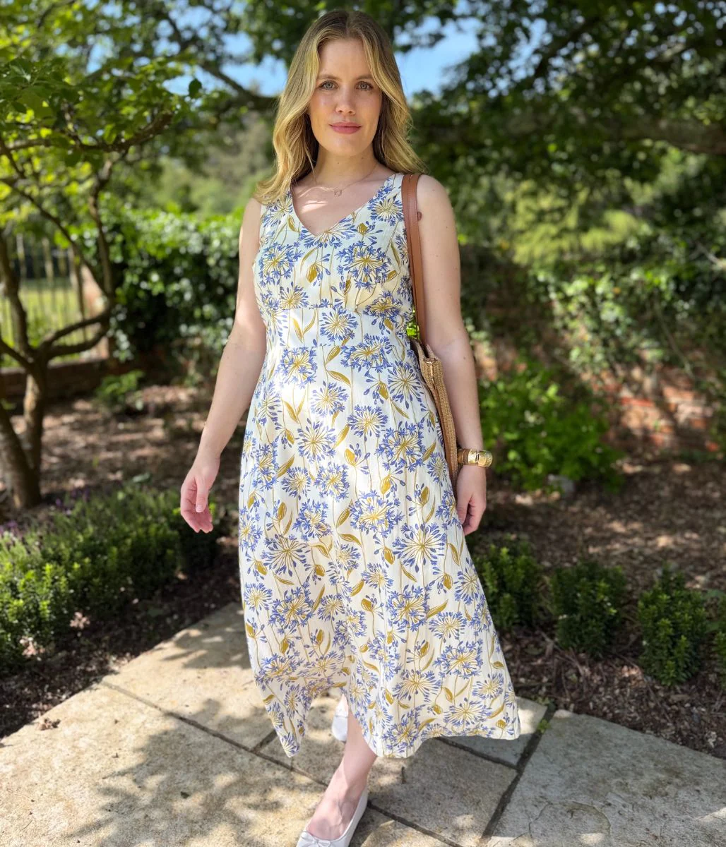 Ex Seasalt Agapanthus Sky Beyond Dress - Image 2