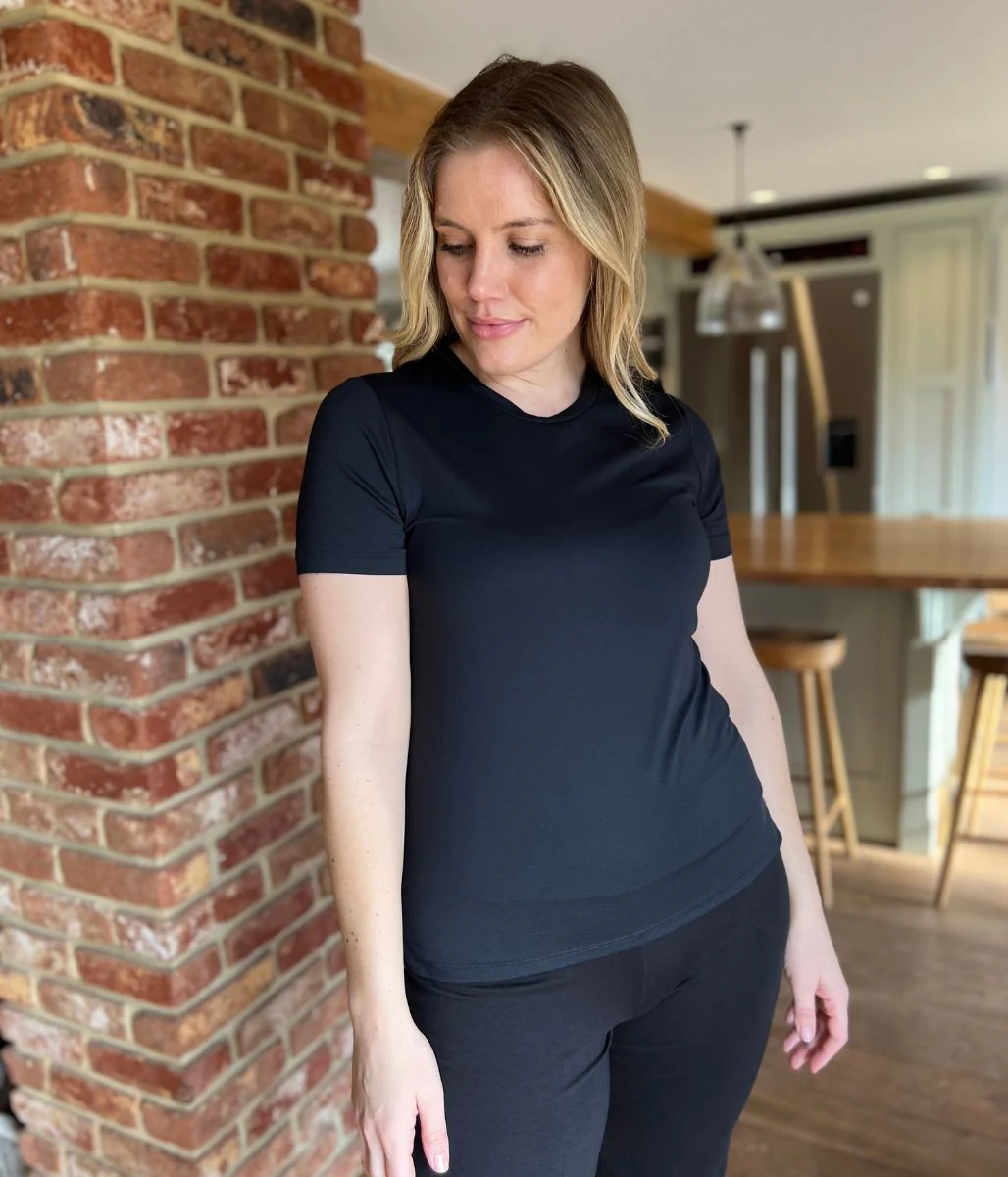 Black Good Move Active Tee - Image 2