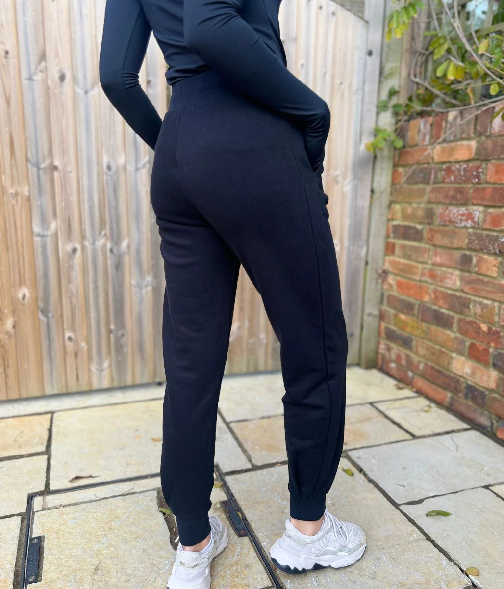 Black Good Move Front Pleat Joggers - Image 5
