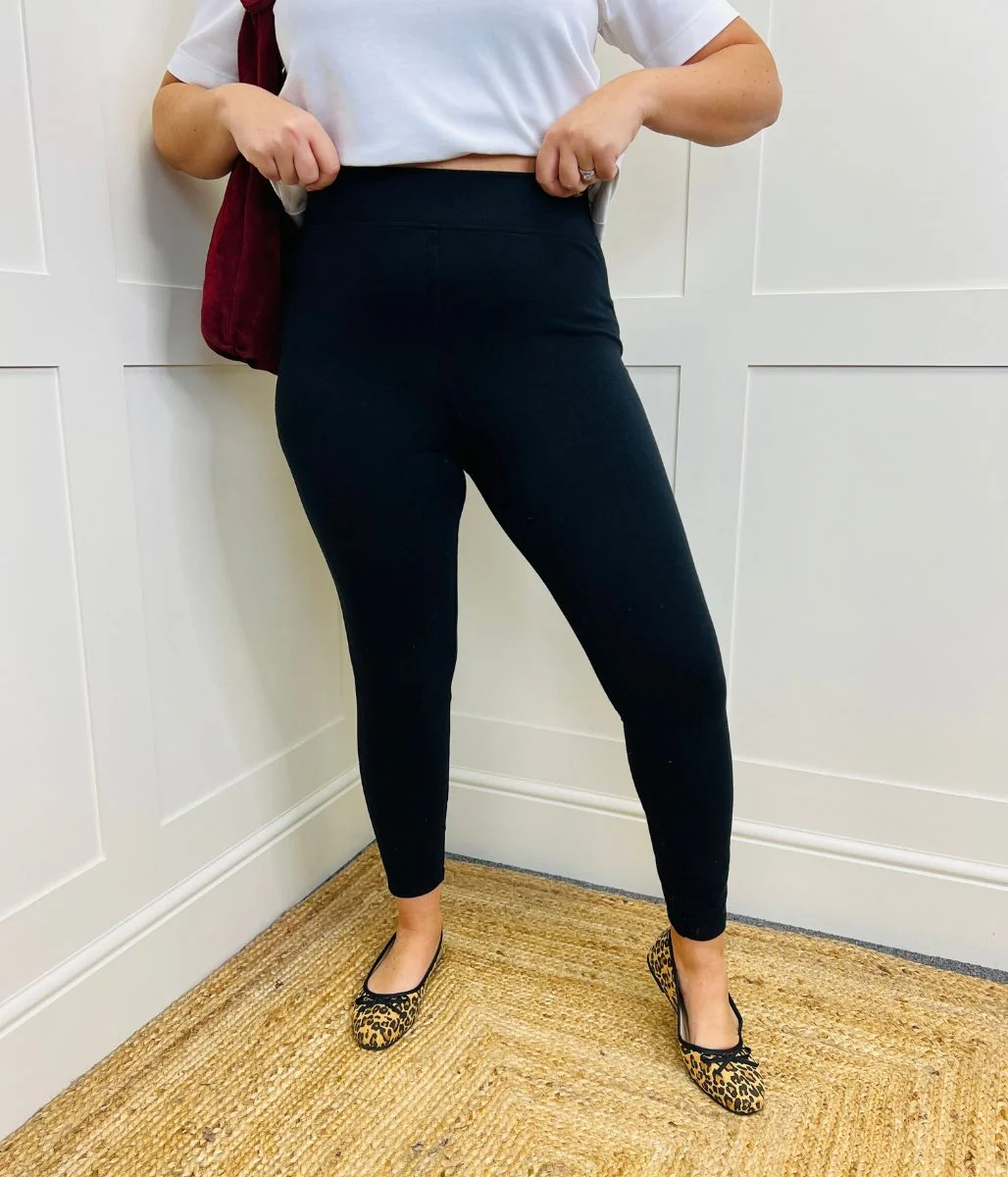 Black Ponte Jeggings - Image 7