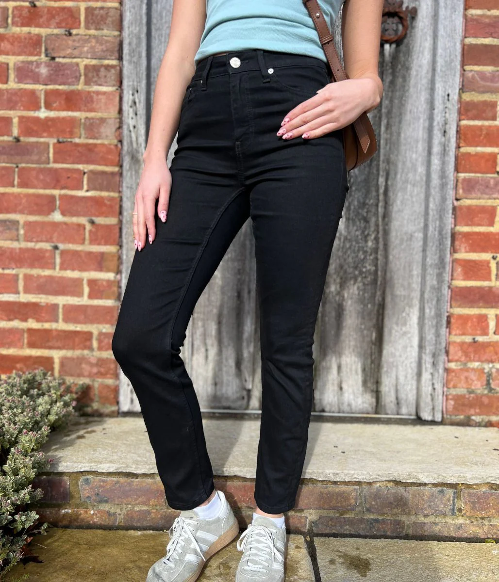 Black Lily Slim Fit Jeans - Image 4
