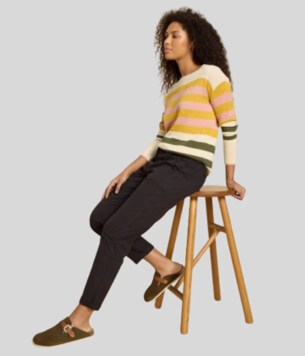 Black Twister Chino Trousers - Image 3