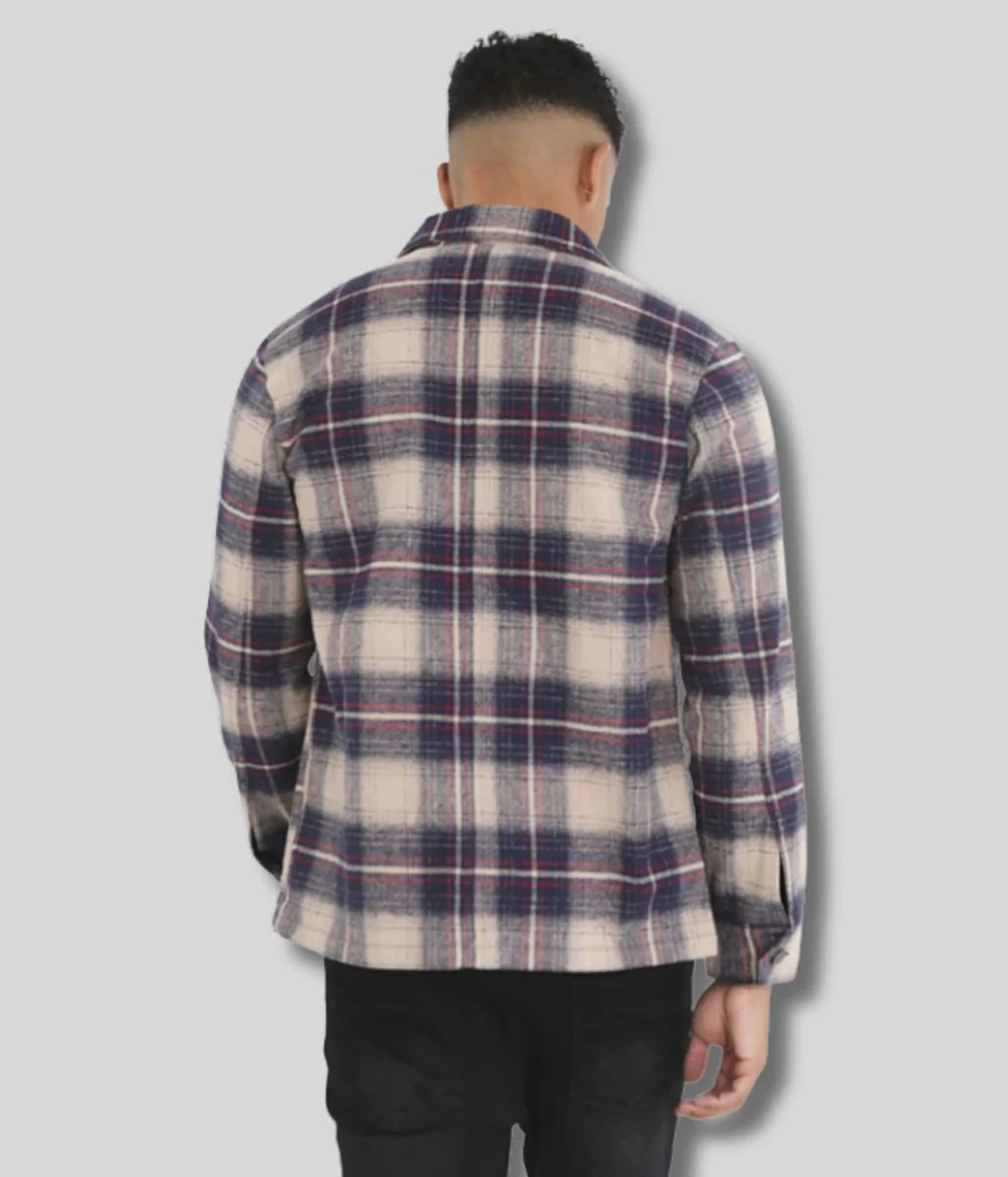 Brave Soul Mens Brushed Cotton Overshirt - Image 5