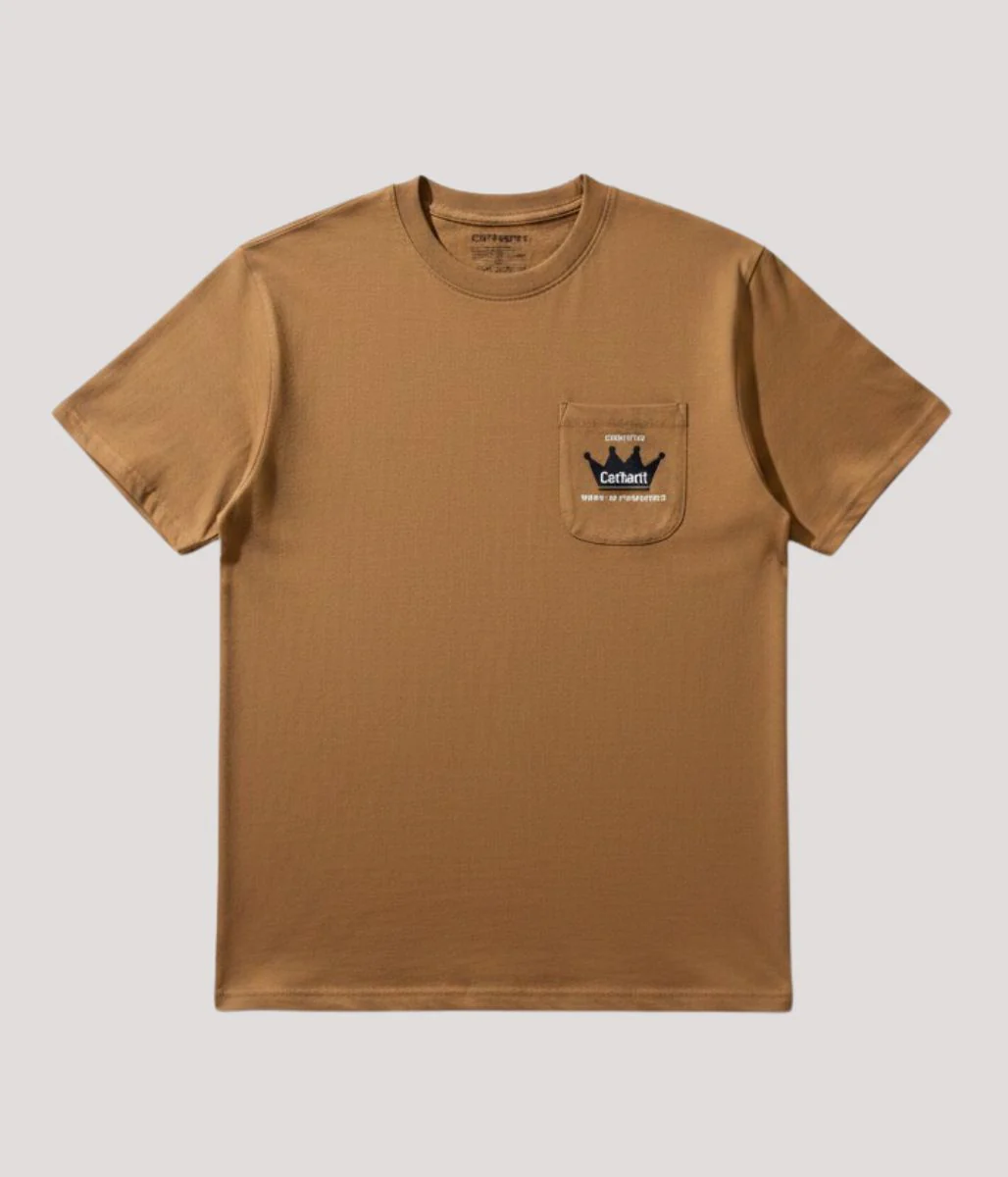 Carhartt Brown Crown Pocket T Shirt