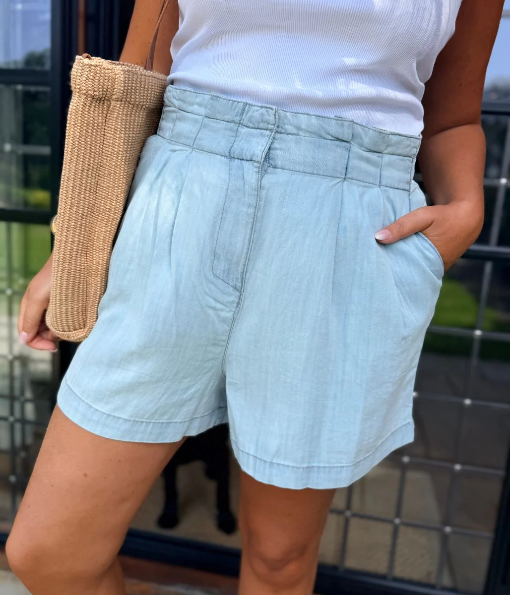 Chambray Shorts - Image 3