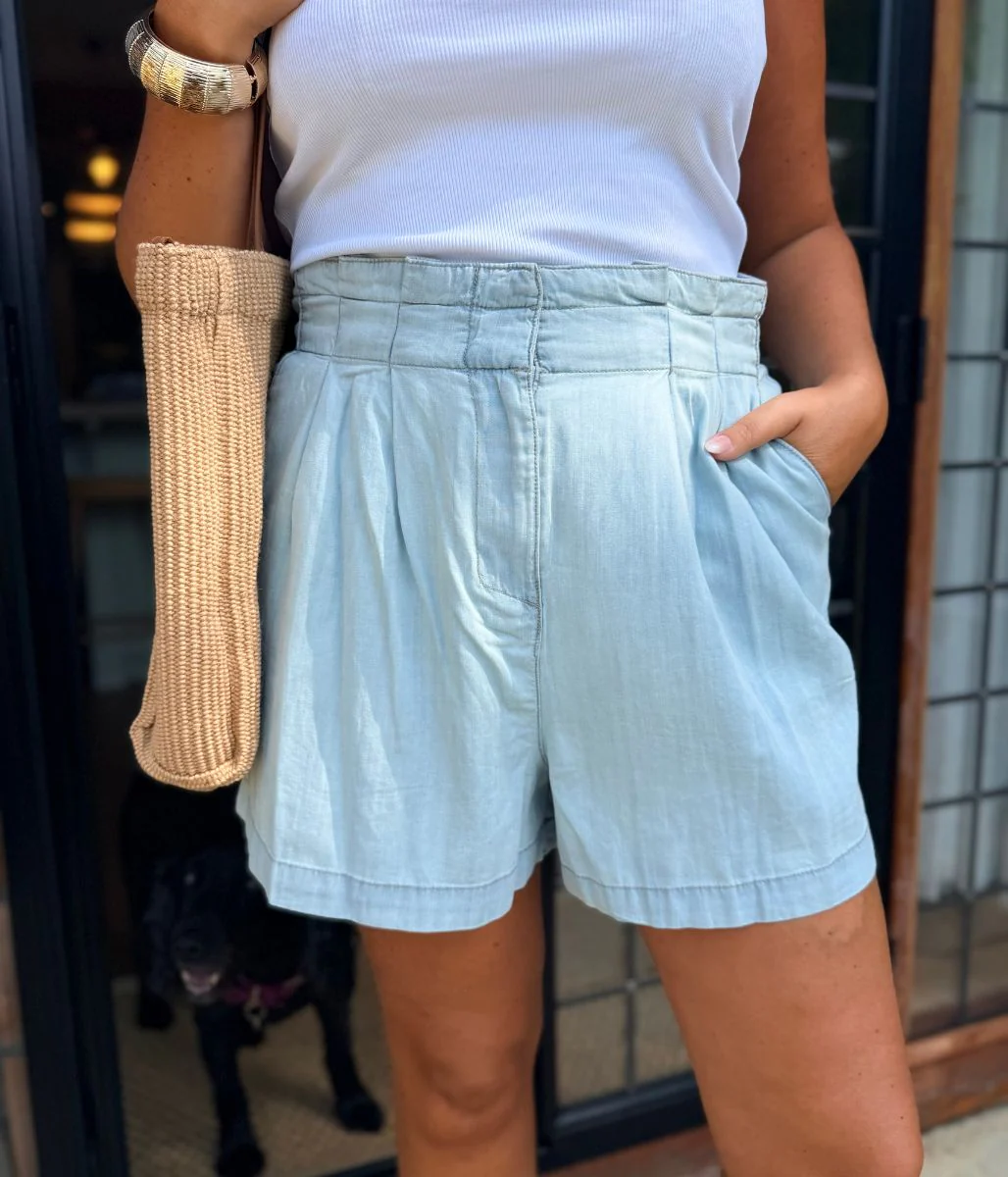 Chambray Shorts - Image 4