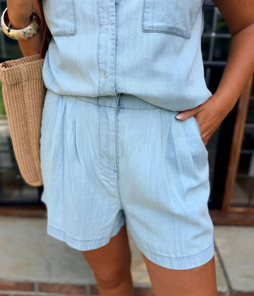 Chambray Shorts - Image 7