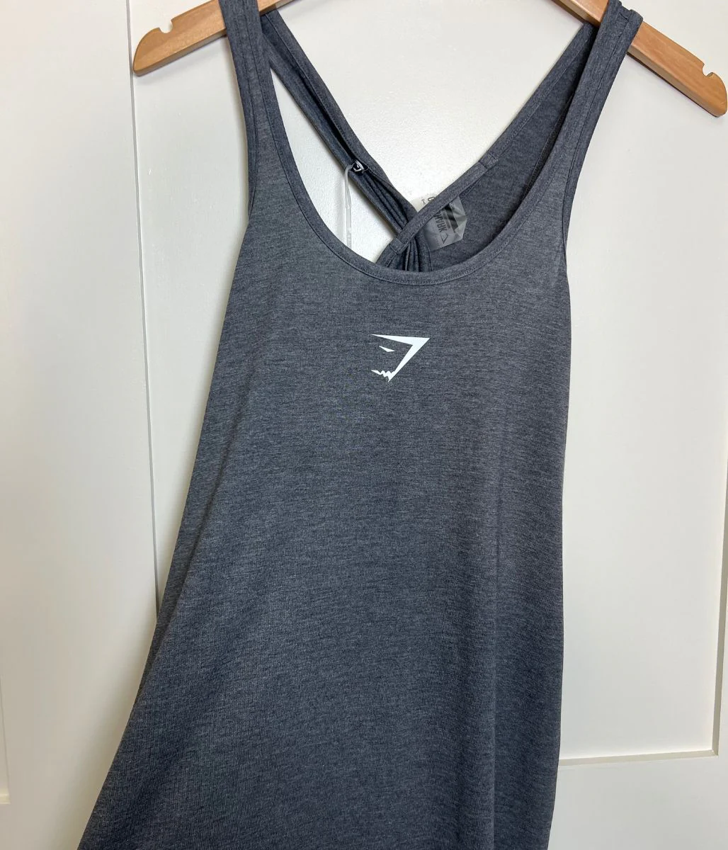 Charcoal Ark Switchback Vest Top - Image 2