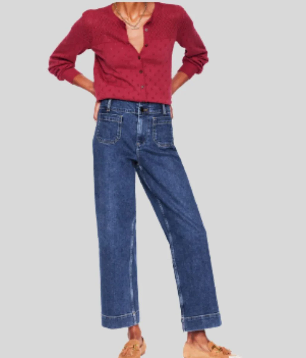 Dark Denim Primrose Patch Pocket Jeans