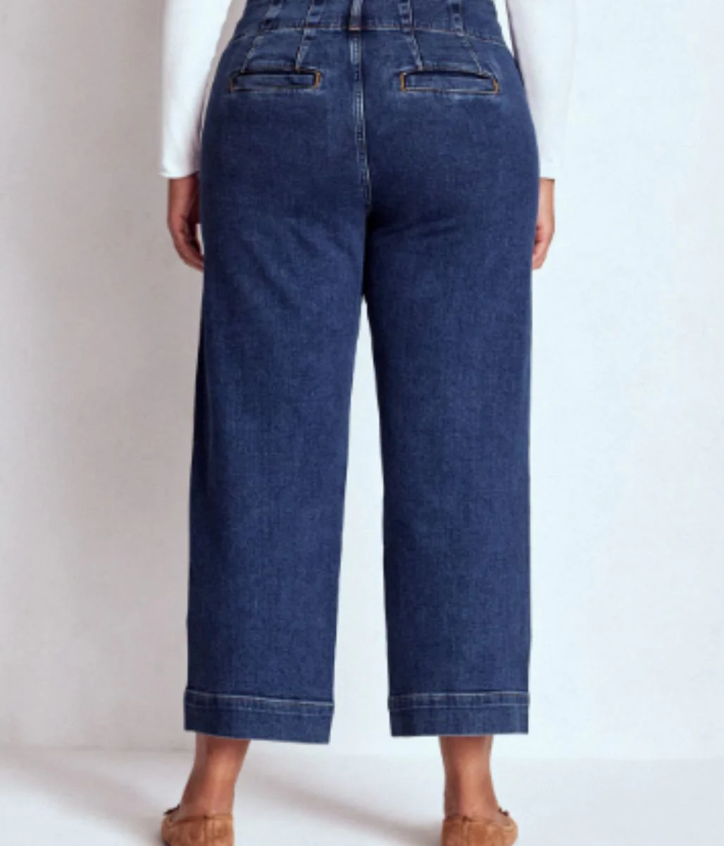 Dark Denim Primrose Patch Pocket Jeans - Image 6