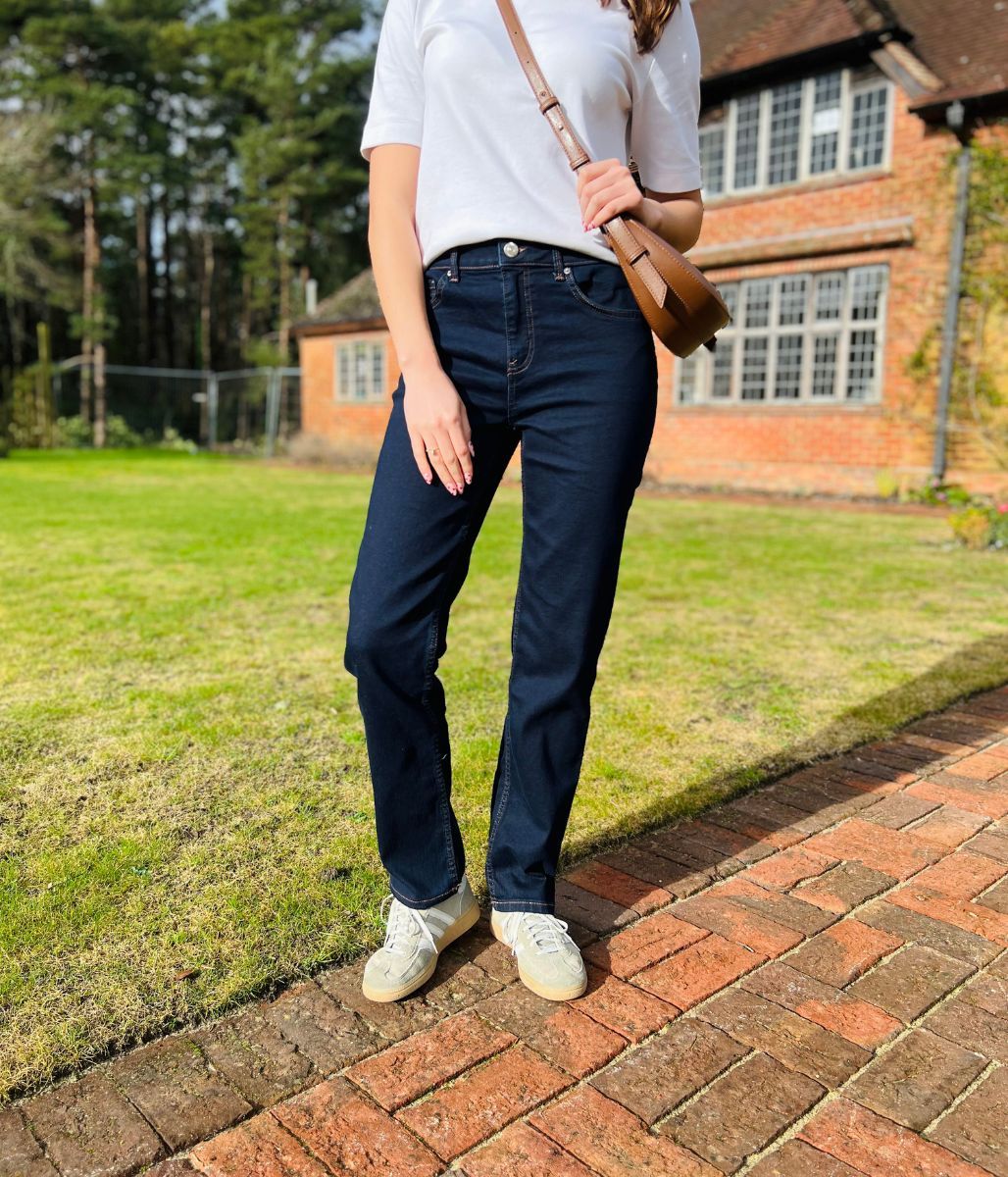 Dark Indigo Sienna Straight Leg Jeans - Image 5
