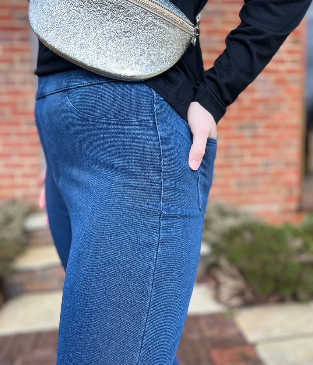 Denim Soft Touch Jeggings - Image 3