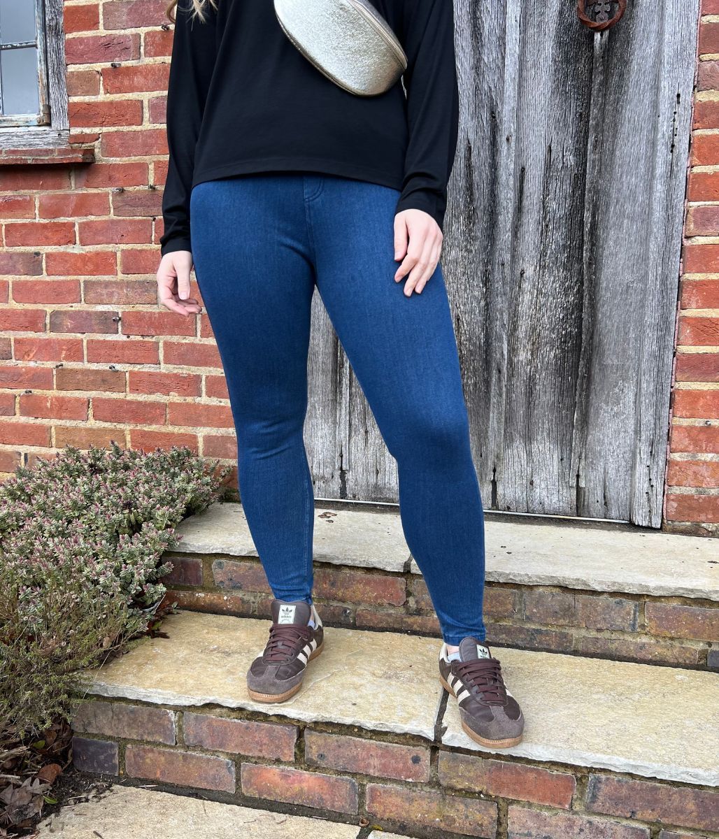 Denim Soft Touch Jeggings - Image 5