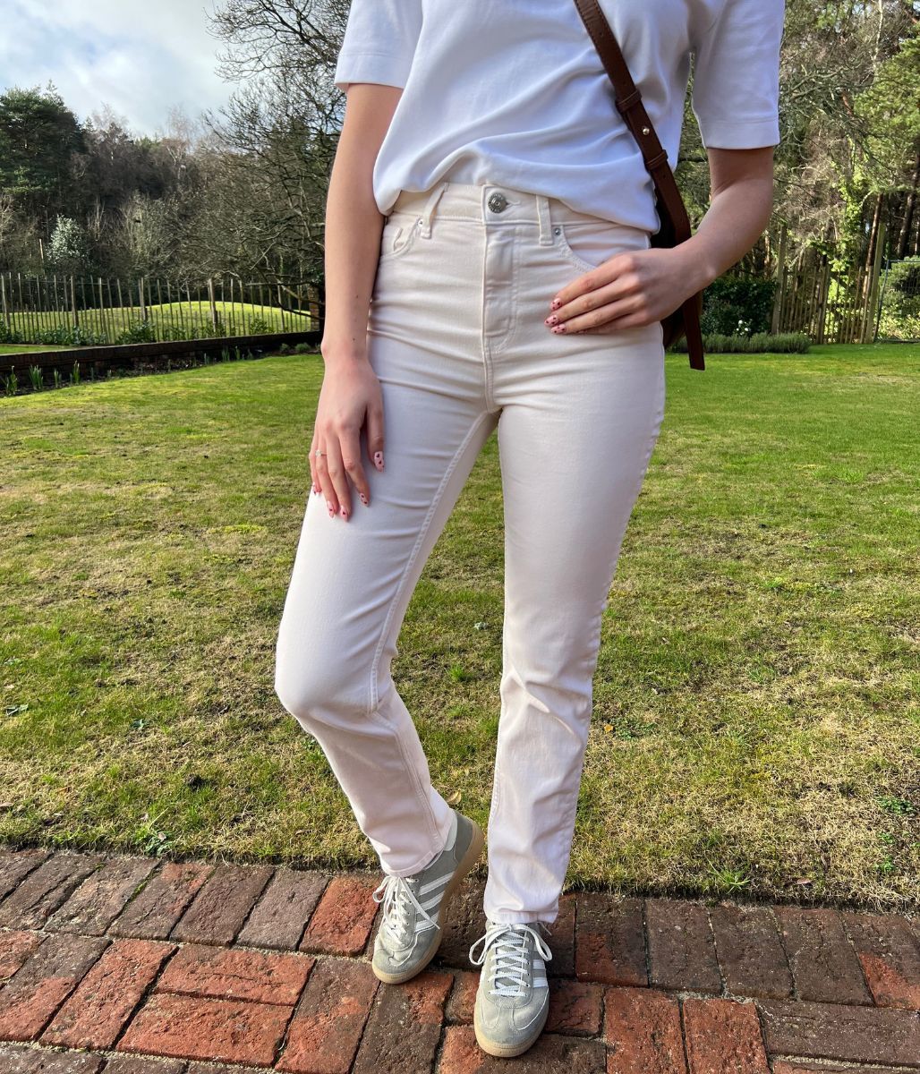 Ecru Sienna Straight Leg Jeans - Image 3