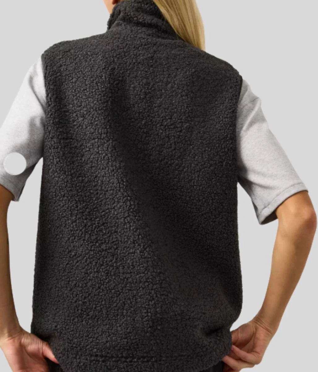 Grey Borg Fleece Gilet - Image 4