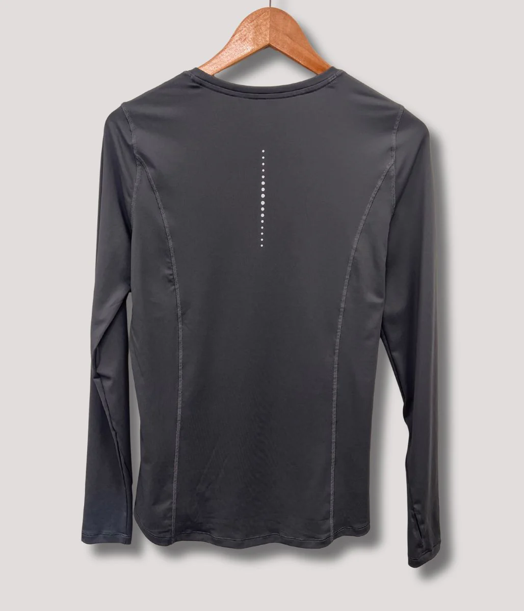 Grey Long Sleeve Good Move Active Top - Image 3