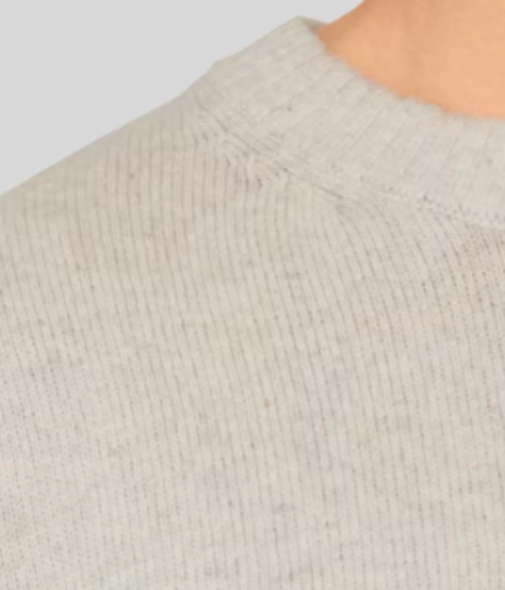 Grey Wool Blend Mens Jumper - Image 4