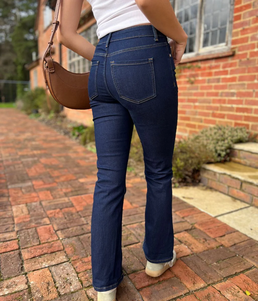 Indigo Eva Bootcut Jeans - Image 2