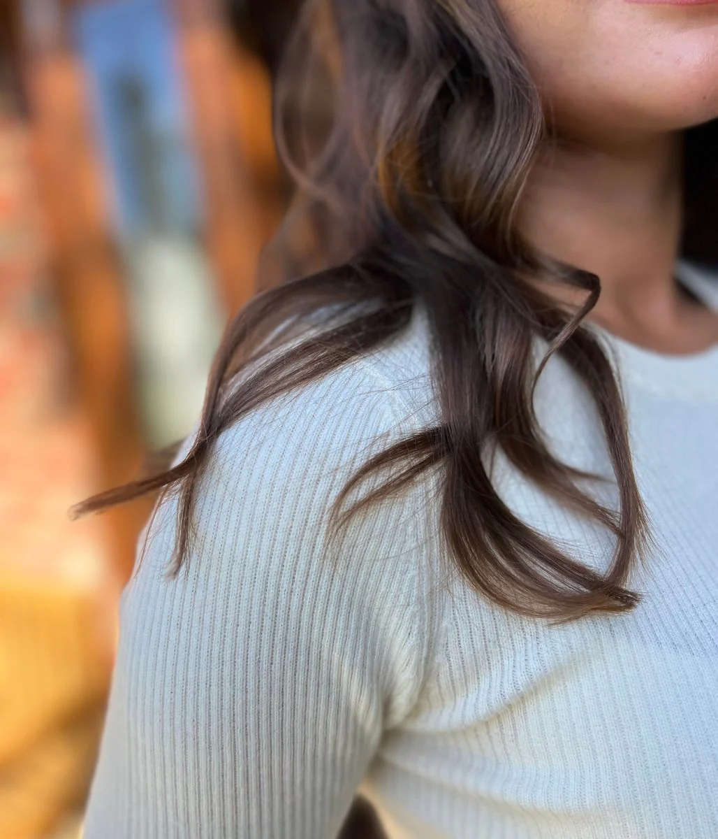 Ivory Merino Wool Ribbed Jumper - Image 5