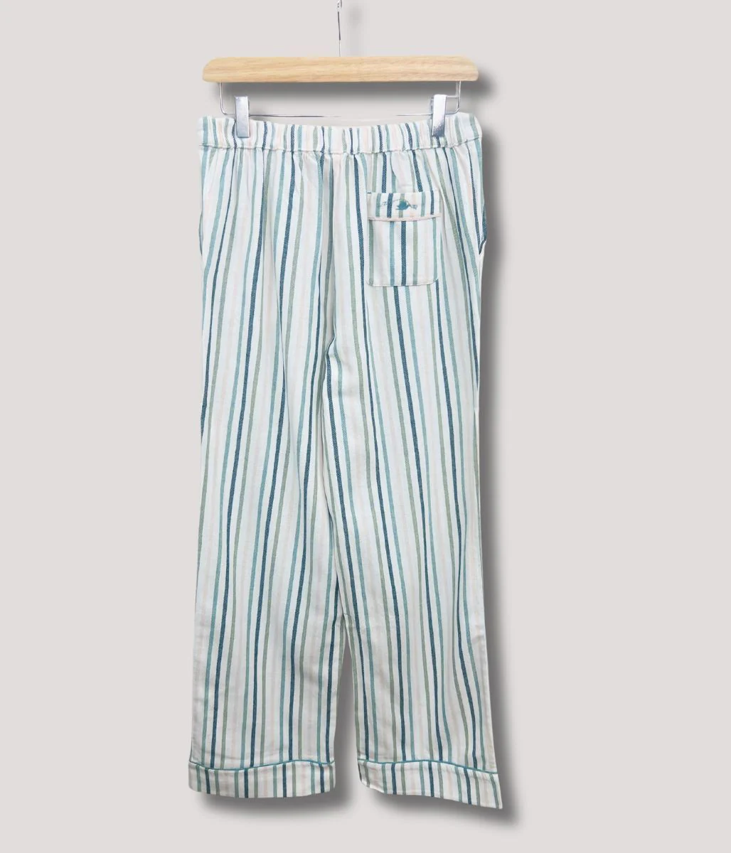 Ivory Striped Nina Pyjama Bottoms - Image 8