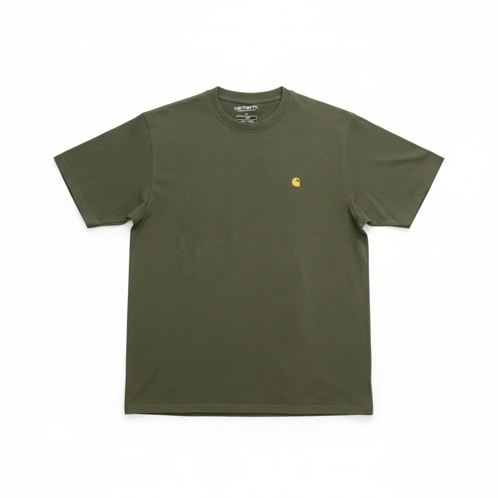 Khaki Carhartt Chase T Shirt