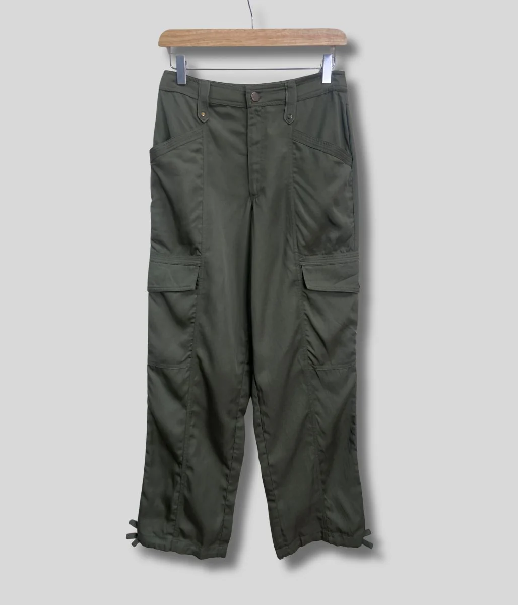 Khaki Sia Cargo Trousers - Image 7