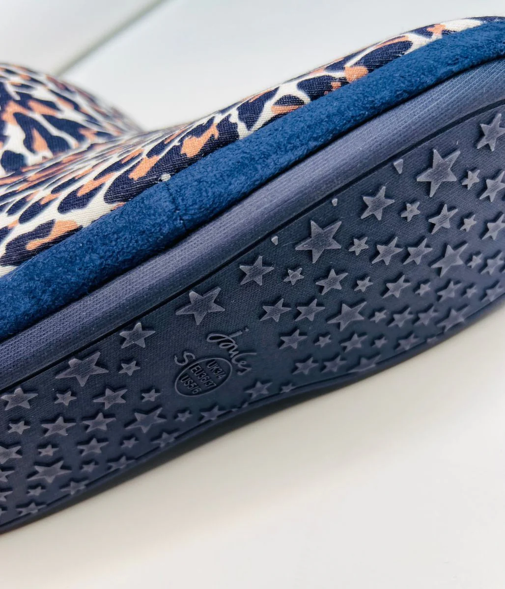 Leopard Print Fur Lined Slipper Boots - Image 7