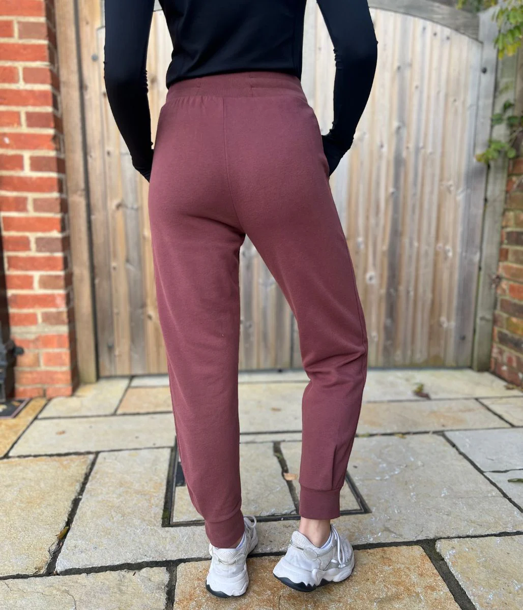 Burgundy Good Move Front Pleat Joggers - Image 6