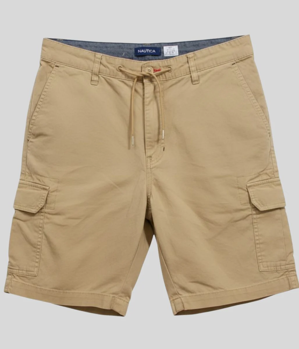 Men's Nautica Sand Cargo Shorts - Image 3