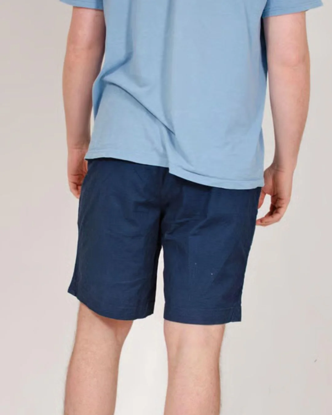 Mens Navy Nautica Cargo Shorts - Image 3