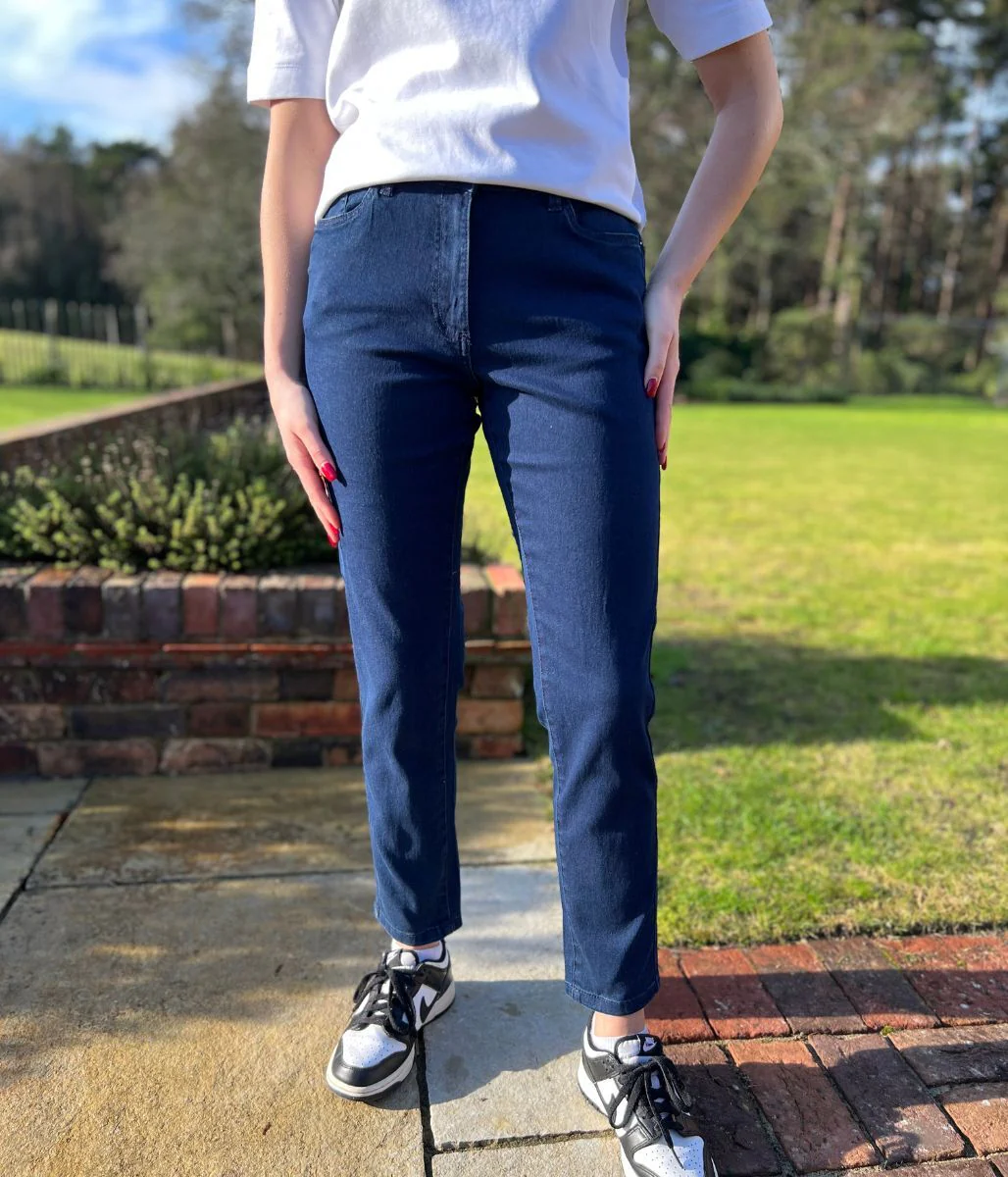 Navy Emilee Lift & Shape Jeans - Image 4