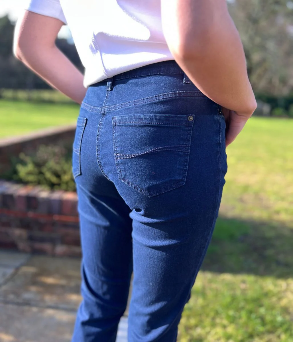 Navy Emilee Lift & Shape Jeans - Image 5