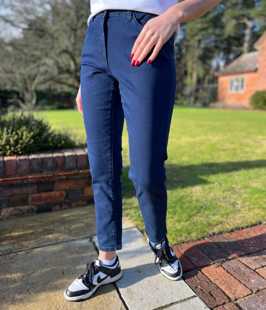 Navy Emilee Lift & Shape Jeans - Image 6