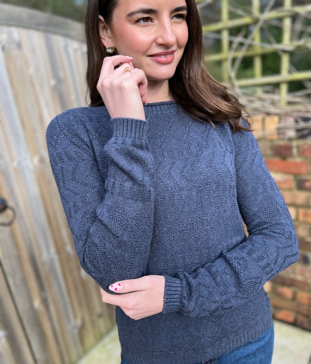 Navy Ex Seasalt Cotton Kinter Jumper - Image 3