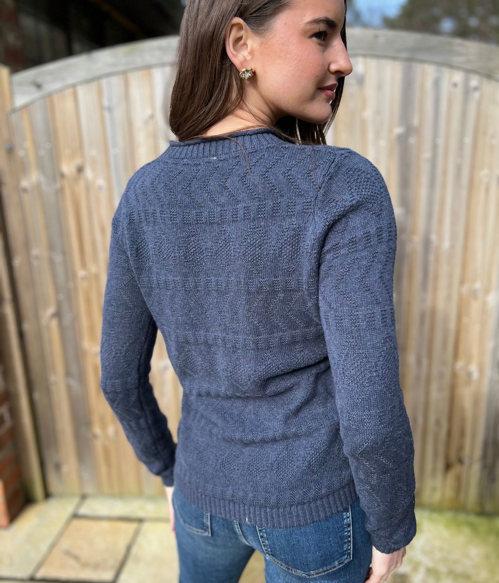Navy Ex Seasalt Cotton Kinter Jumper - Image 5