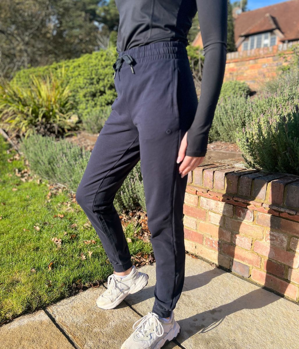 Navy Good Move Cuffed Joggers - Image 5