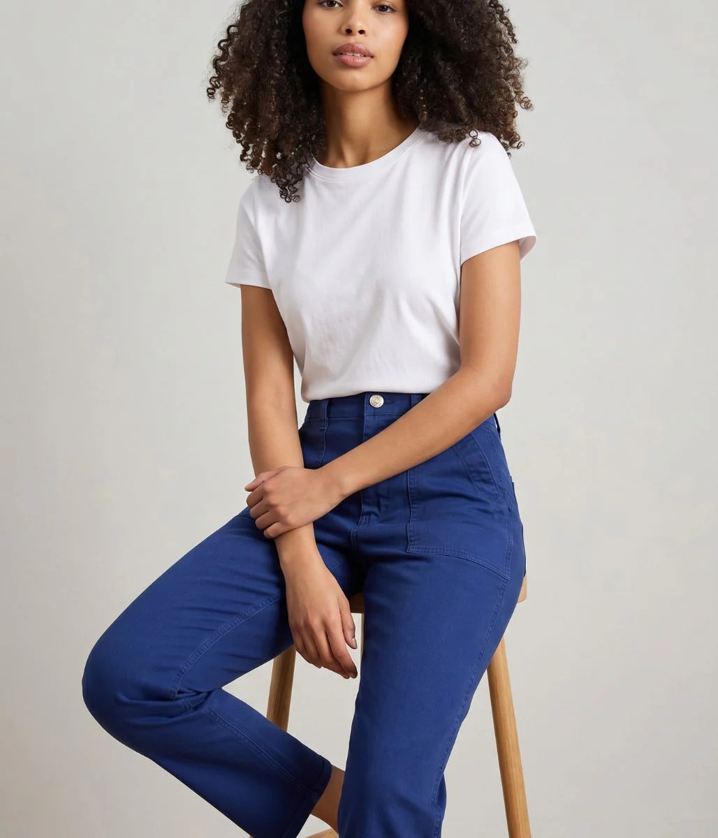Navy Kensington Jeans - Image 2