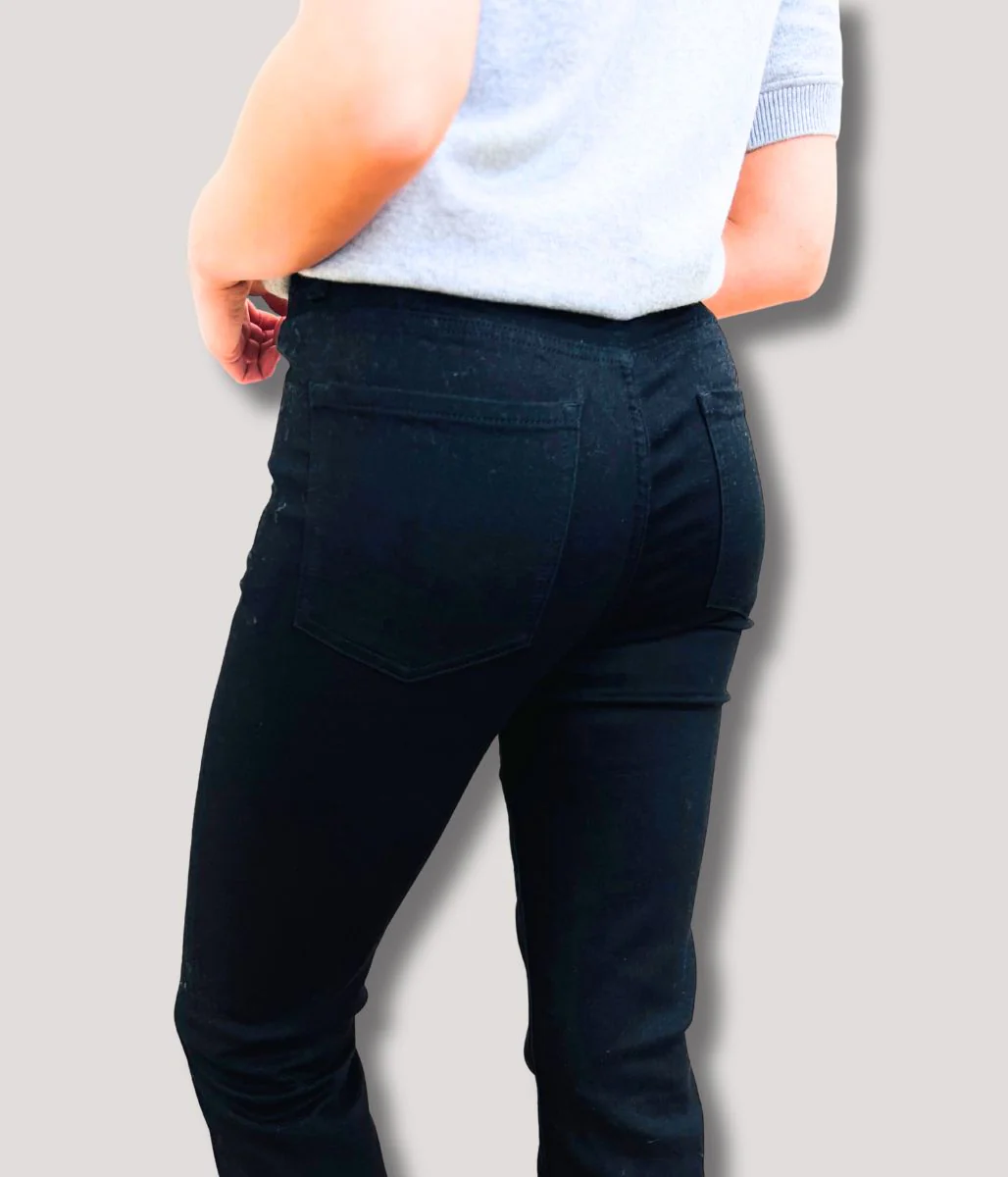 Navy Lily Slim Fit Jeans - Image 6