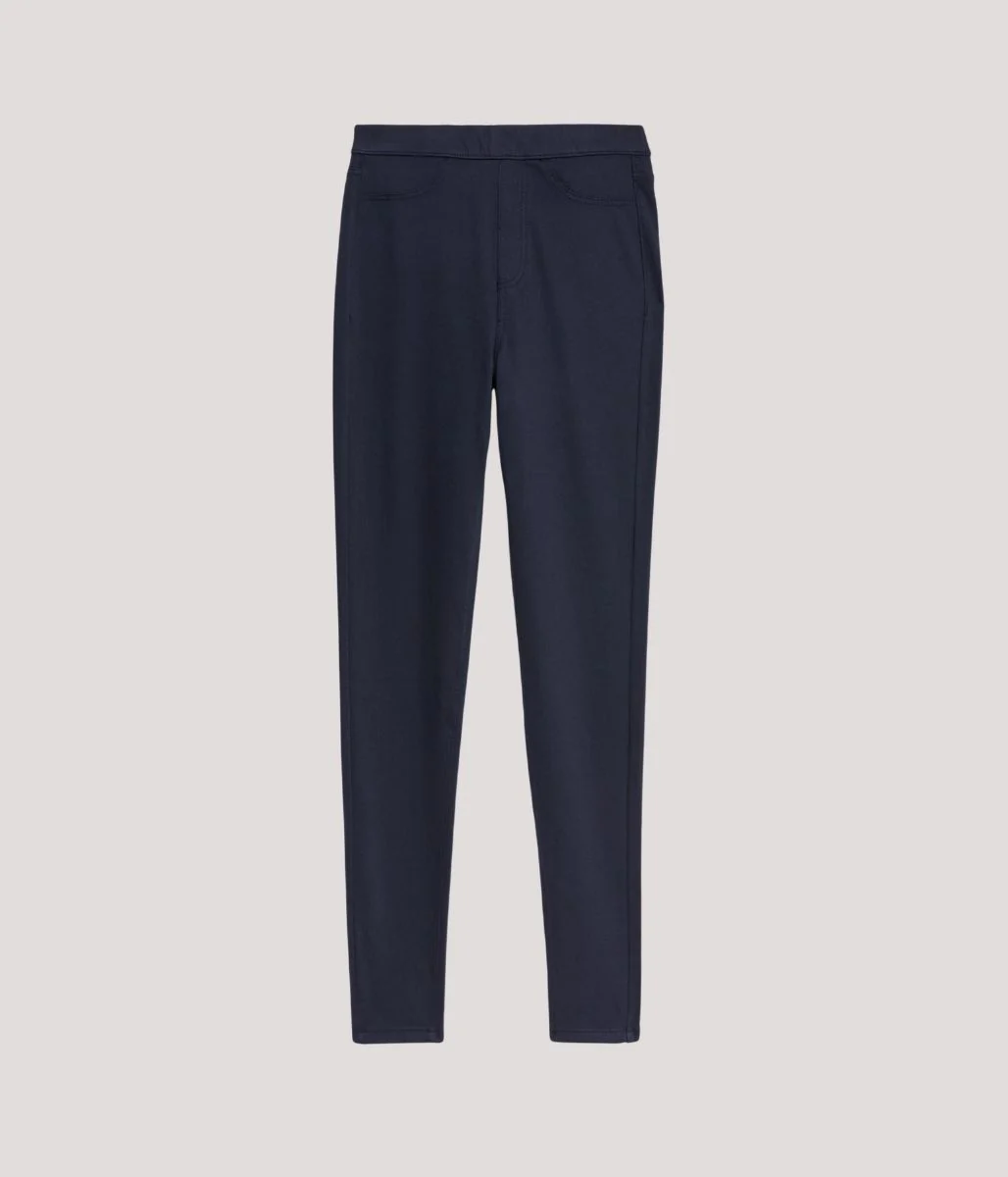 Navy Soft Touch Jeggings - Image 2