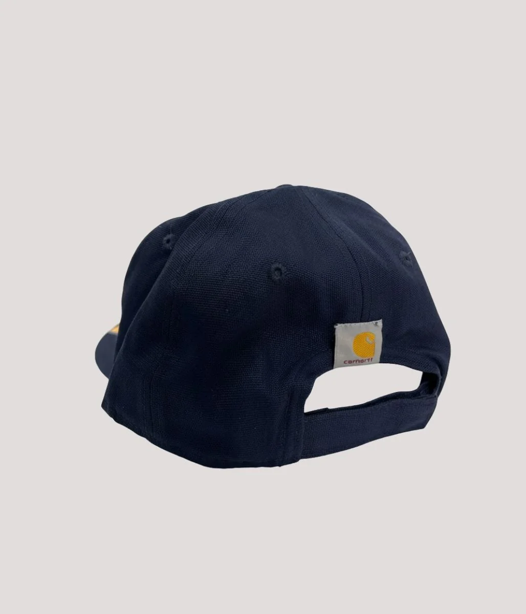 Navy & White Carhartt Embroidered Cap - Image 3