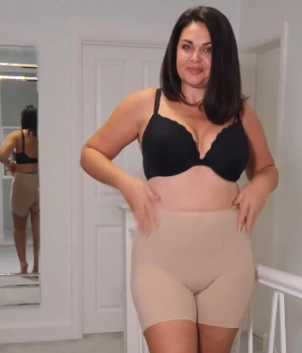 Nude Shapewear Thigh Slimmer Shorts - Seconds - Image 4