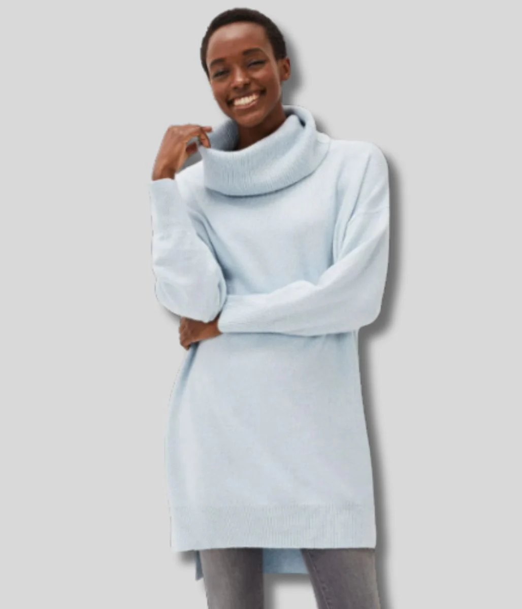 Palmer Cowl Knit Jumper Dress