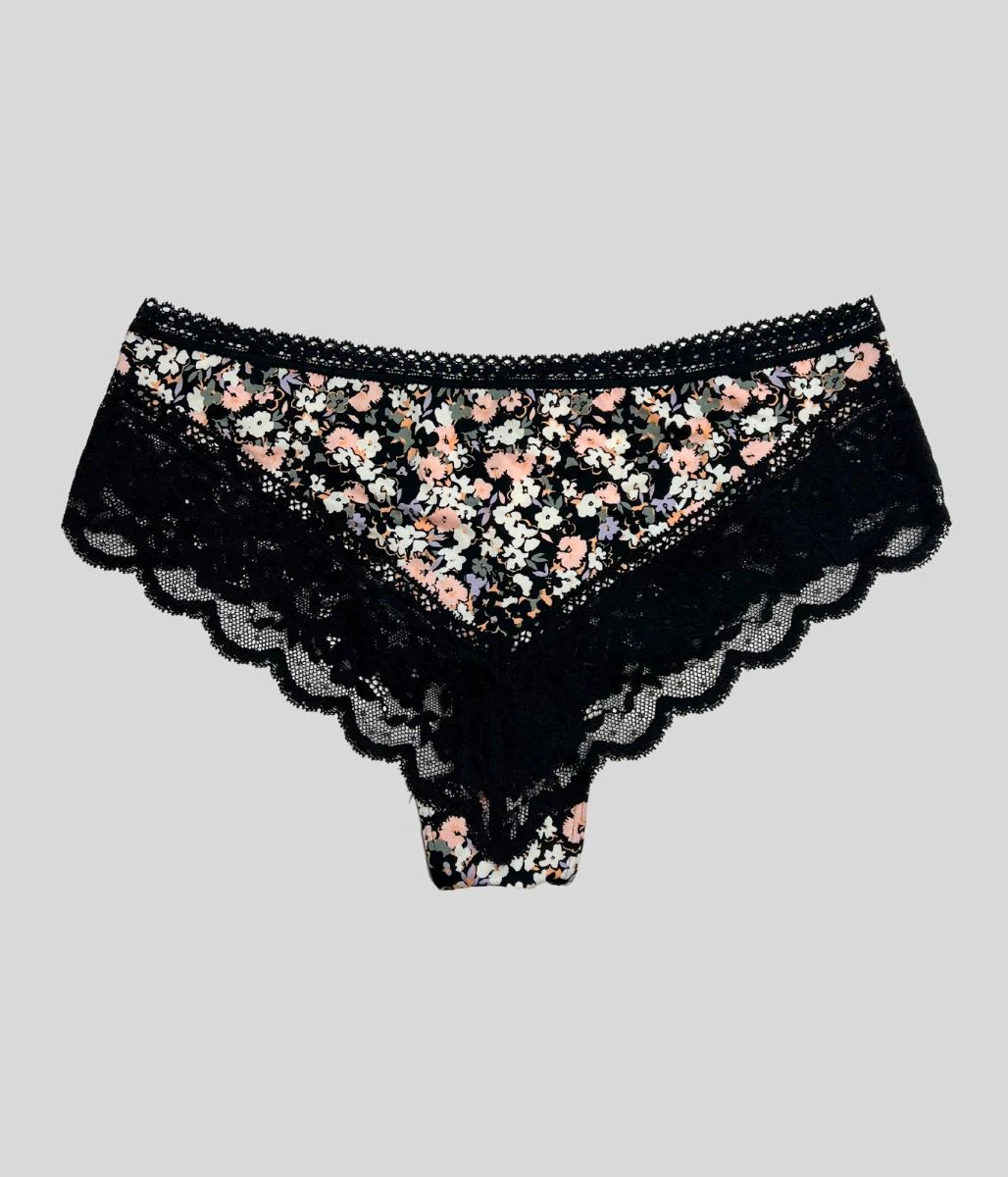3 Multipack Lace Trim Midi Briefs - Image 11