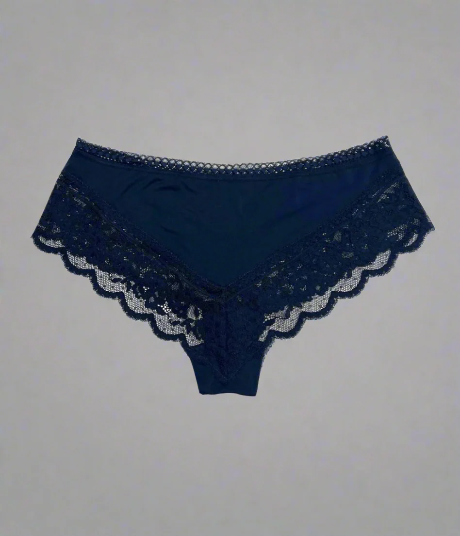 3 Multipack Lace Trim Midi Briefs - Image 5
