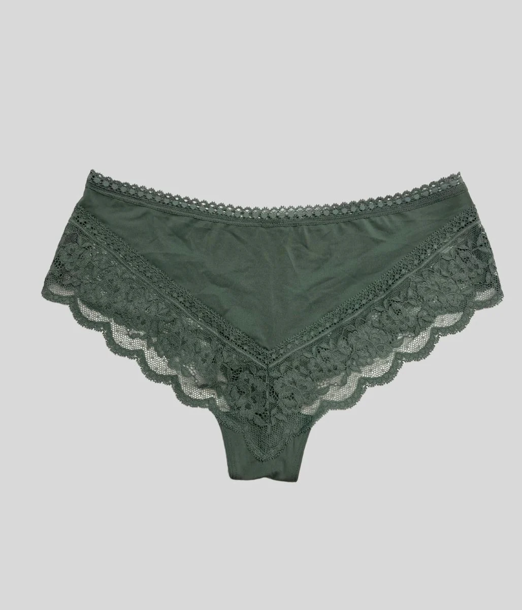 3 Multipack Lace Trim Midi Briefs - Image 7