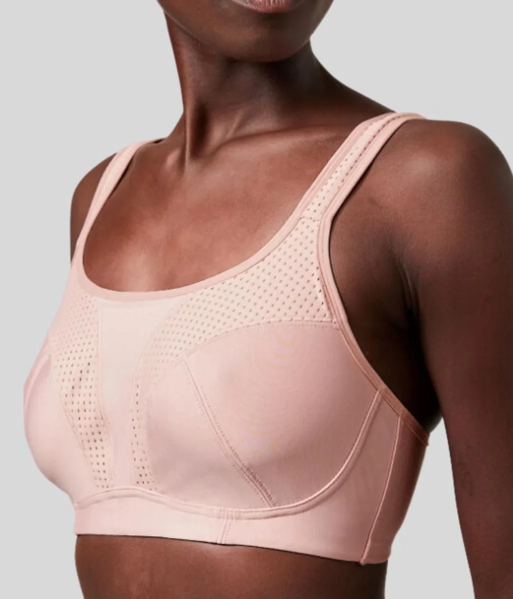 Pink Ultimate Support Sports Bra - Image 3
