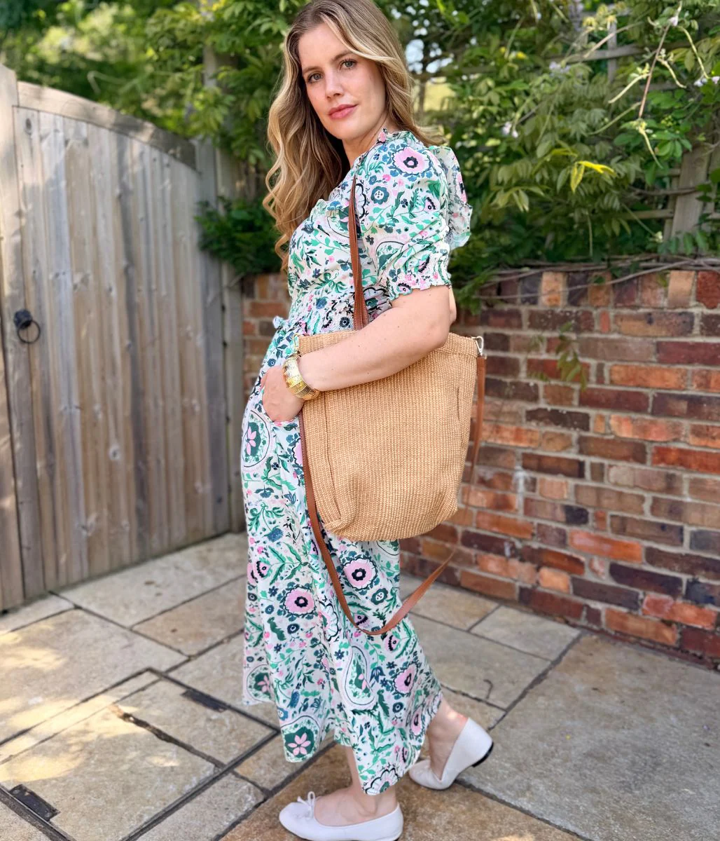 Rosalie Floral Frill Dress - Image 5