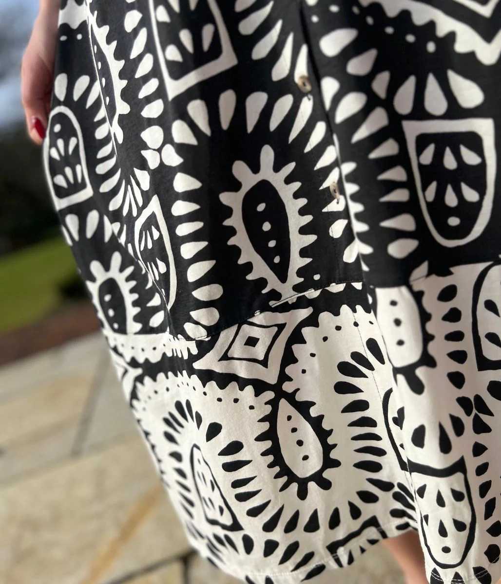 Rua Jersey Midi Shirt Dress - Image 5