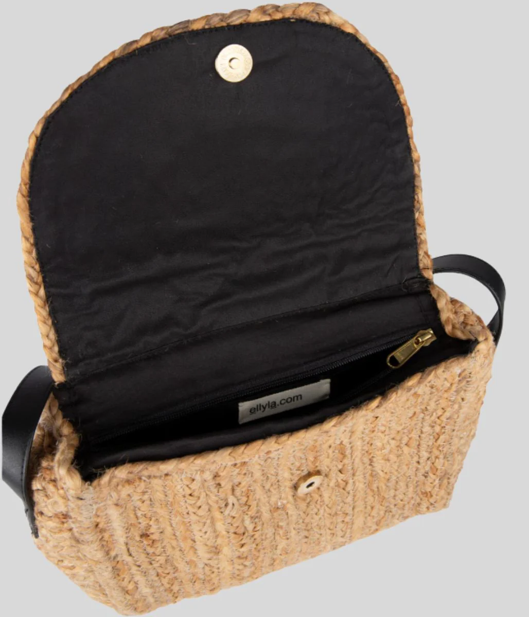 Sorrento Jute Crossbody Bag - Image 4