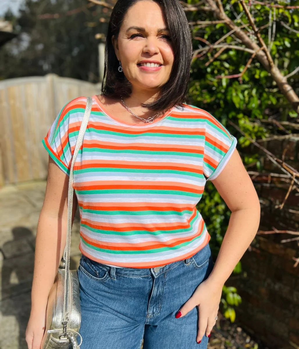 Striped Essentials T Shirt - Image 5